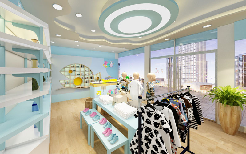 水游城嬰悅佳母嬰店360°全景案例