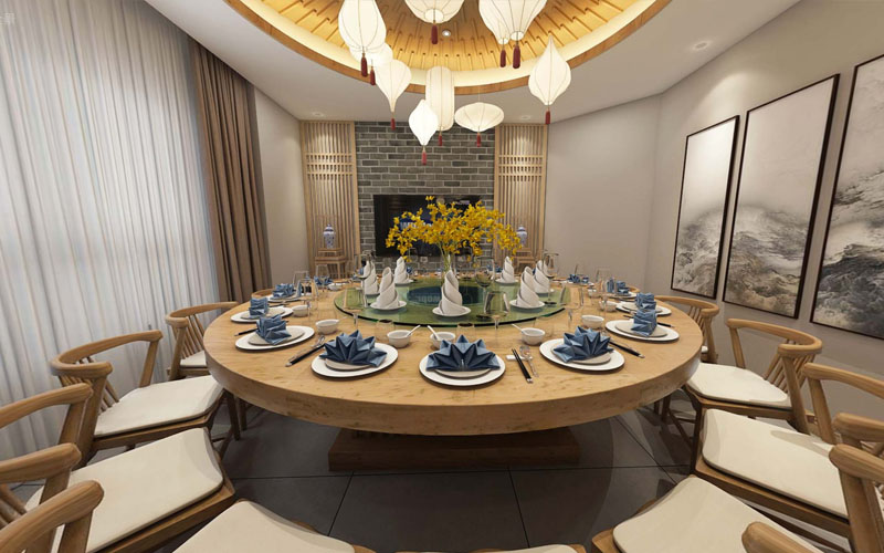 湘淮人家餐廳360°全景案例