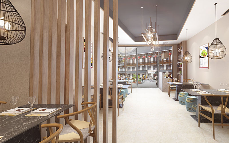 真好恰菜館菜館360°全景案例